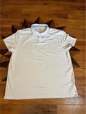 RHONE Commuter Micro Dot Polo Shirt Men's XXL Light Blue Polo